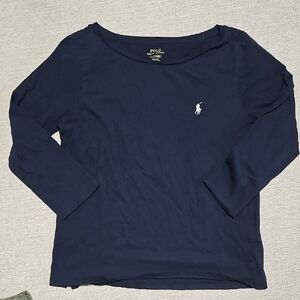 Polo by Ralph Lauren Boat Neck 3/4 Sleeve top